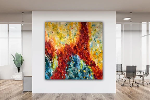 Falling Into Place (unstretched) - Image 2